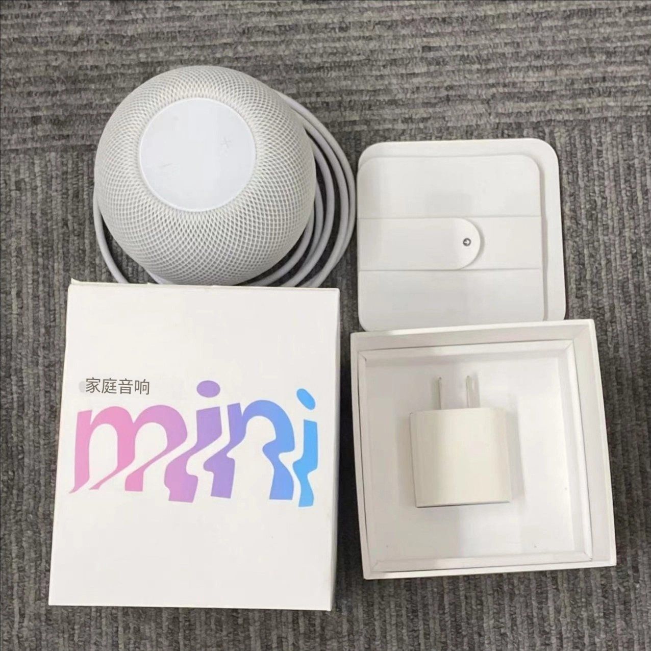 美品 HomePod mini 白ペアリングセット MY5H2J/A Apple HomePod Mini With Bluetooth in White - MY5H2LL/A | Abt