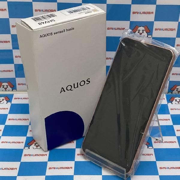 ムスビー｜当日発送可AQUOS sense3 basic 32GB AU版SIMフリー SHV48 未 