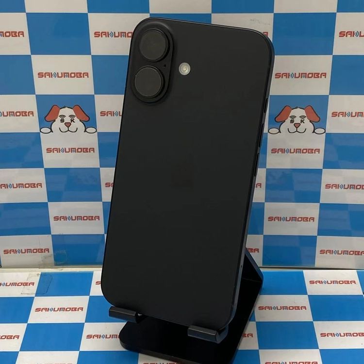 ¨��ȯ����iPhone16 256GB �֥�å� MYDW3J/A AU��SIM�ե꡼