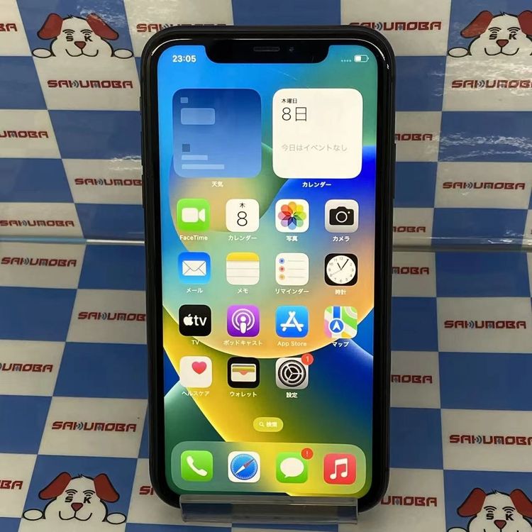 ¨��ȯ����iPhone11 256GB �֥�å� MWM72J/A AU��SIM�ե꡼