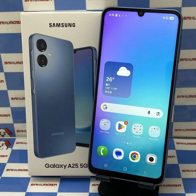 Galaxy A25 5G 4GB/64GB �֥롼 SCG33 UQmobile��SIM�ե꡼ ��