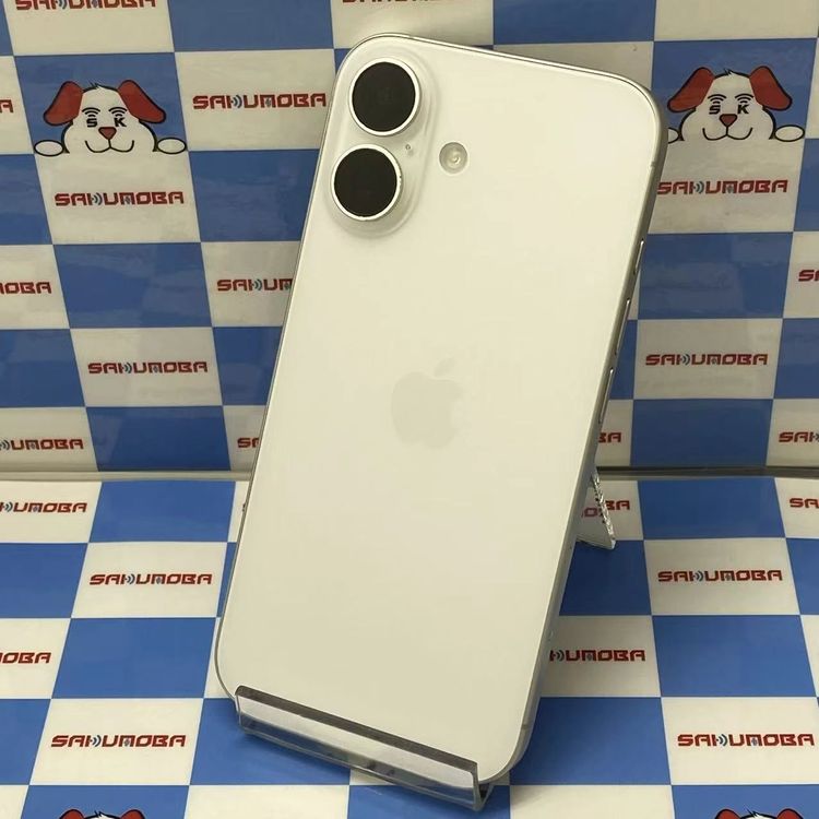¨��ȯ����iPhone16 128GB �ۥ磻�� MYDR3J/A AU��SIM�ե꡼