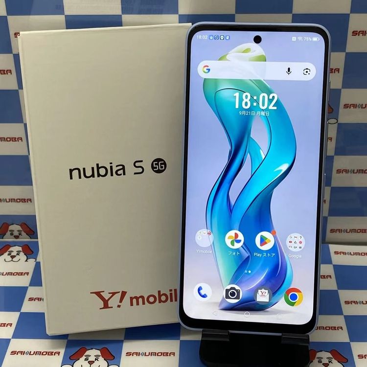 Nubia S 5G 128GB �饤�ȥѡ��ץ� A403ZT Y!mobile��SIM�ե꡼