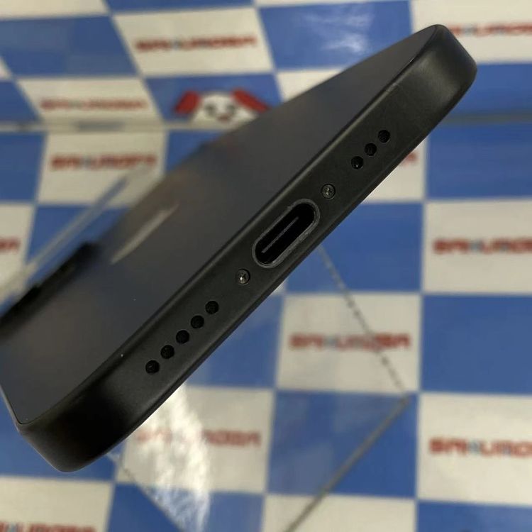 ¨��ȯ����iPhone15 128GB �֥�å� MTMH3J/A AU��SIM�ե꡼