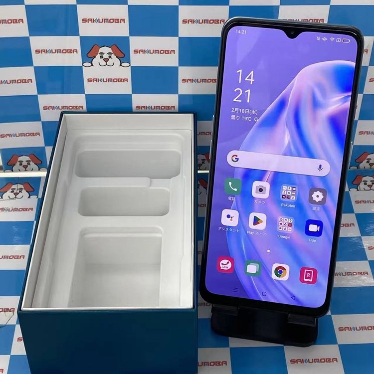 ¨��ȯ����OPPO Reno3 A 128GB �ۥ磻�� CPH2013 SIM�ե꡼