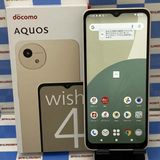 AQUOS wish4 4GB/64GB ホワイト SH-52E docomo版SIMフリー 新品同