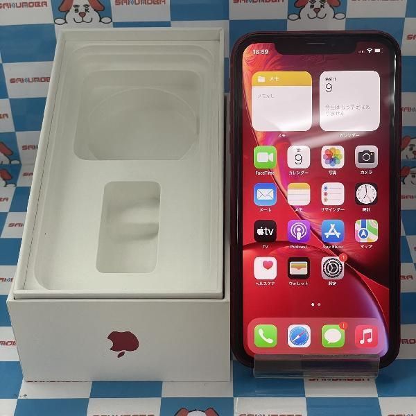 ムスビー｜当日発送可iPhoneXR 64GB Apple版SIMフリー バッテリー100  