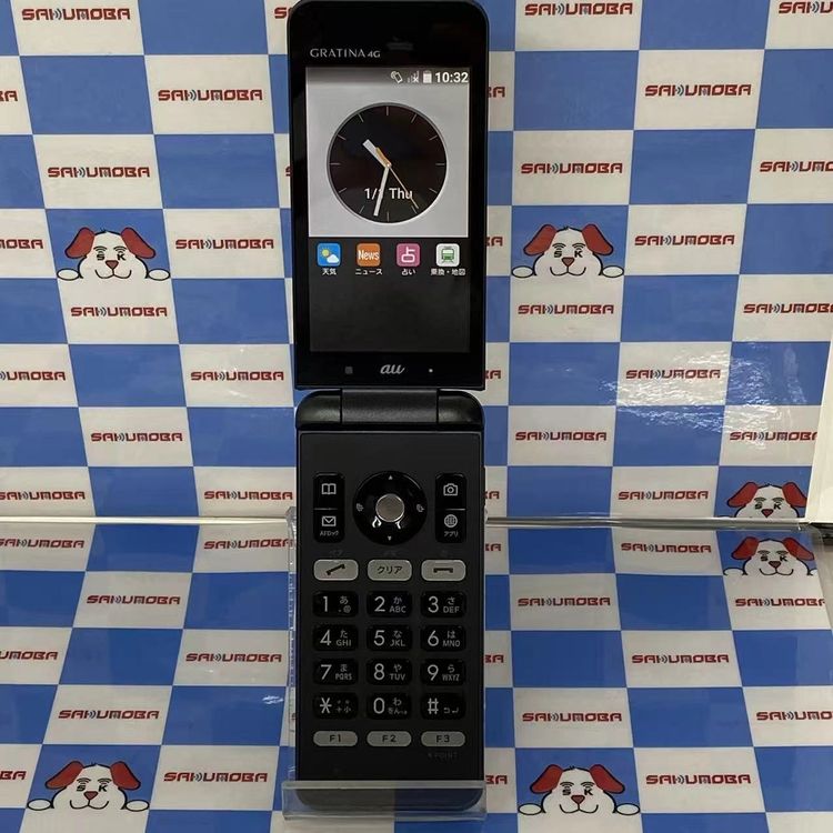 ¨��ȯ����KYOCERA GRATINA 4G KYF31 8GB �֥�å� AU��SIM�ե꡼