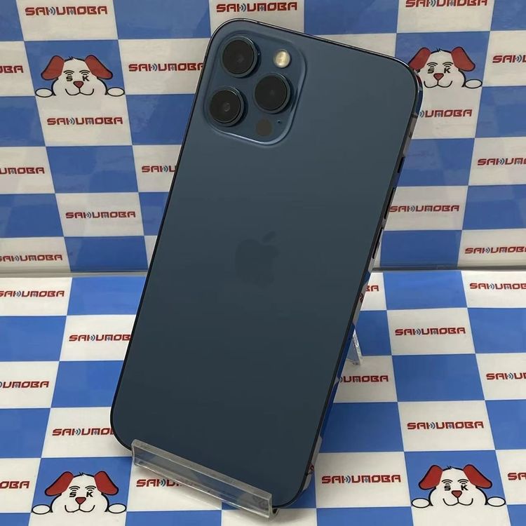 iPhone12 Pro Max 512GB �ѥ��ե��å��֥롼 MGD63J/A AU��SIM�ե�