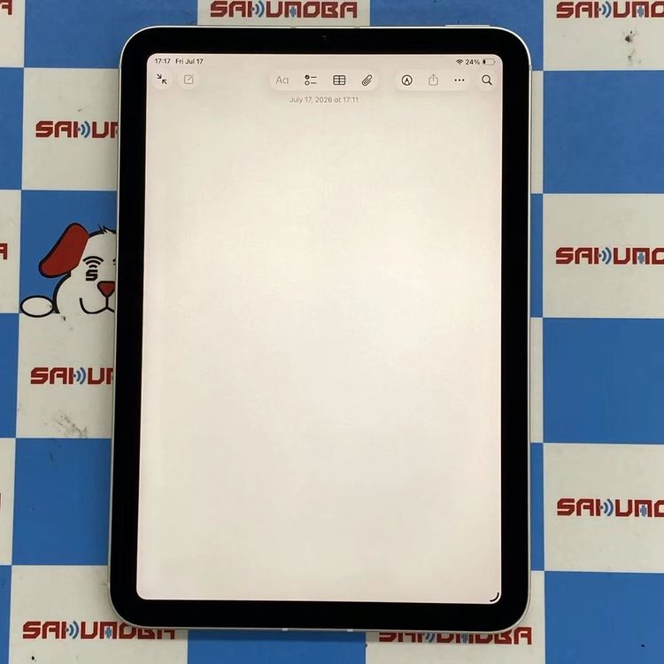 iPad mini ��6���� Wi-Fi+Cellular��ǥ� 64GB �������饤�� MK8C3