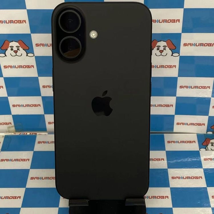 ¨��ȯ����iPhone16 256GB �֥�å� MYDW3J/A AU��SIM�ե꡼