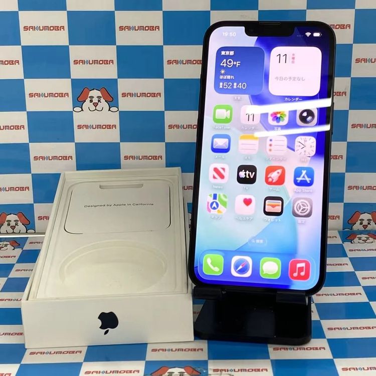 ¨��ȯ����iPhone13 256GB �ߥåɥʥ��� MLNH3J/A AU��SIM�ե꡼����