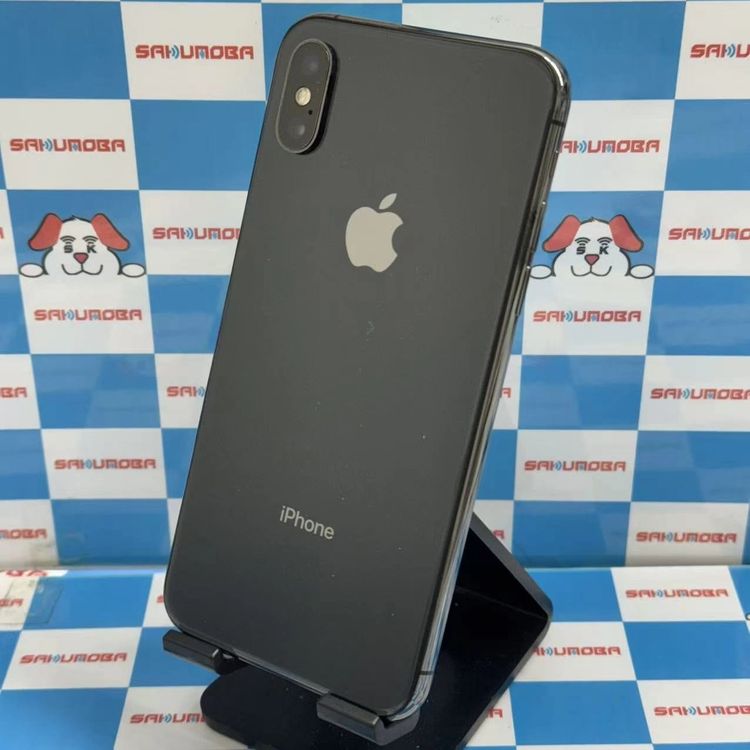 即日発送可iPhoneXS 64GB スペースグレー 3D922J/A AU版SIMフリー