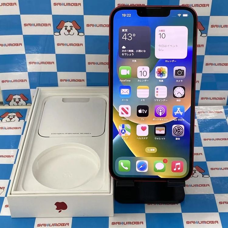 ¨��ȯ����iPhone13 512GB Product Red MLNR3J/A AU��SIM�ե꡼