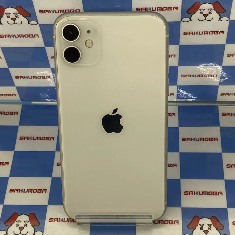 ¨��ȯ����iPhone11 256GB �ۥ磻�� MWM82J/A AU��SIM�ե꡼