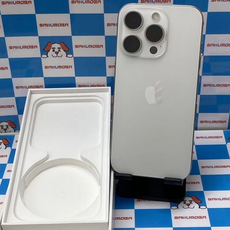 ¨��ȯ����iPhone15 Pro 128GB �ۥ磻�ȥ����˥��� MTU83J/A SIM�ե꡼