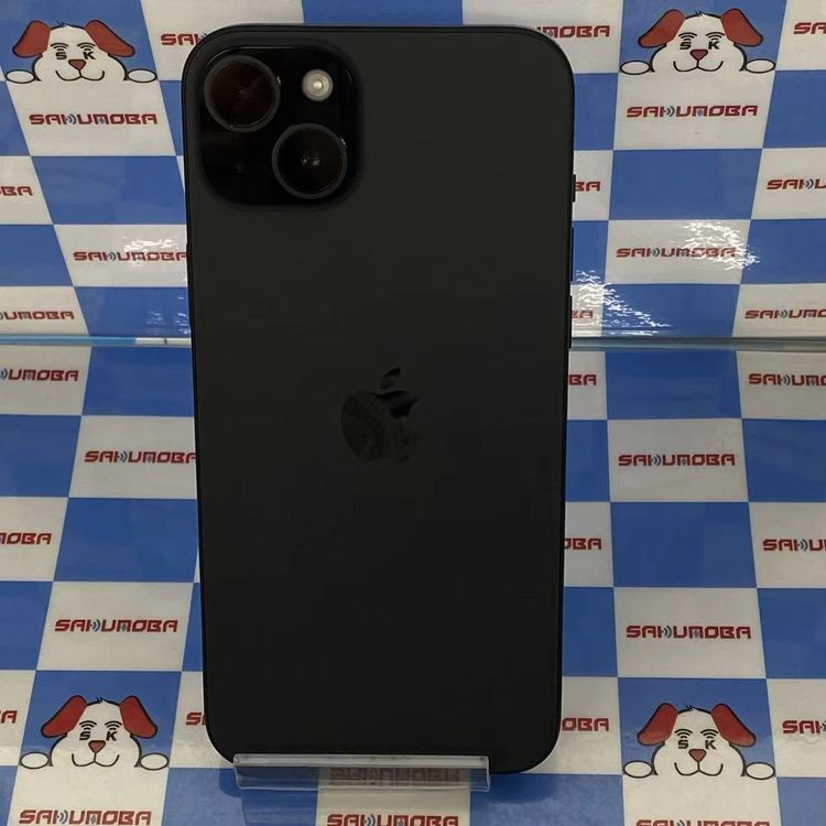 ¨��ȯ����iPhone15 Plus 256GB �֥�å� MU0F3J/A SIM�ե꡼����