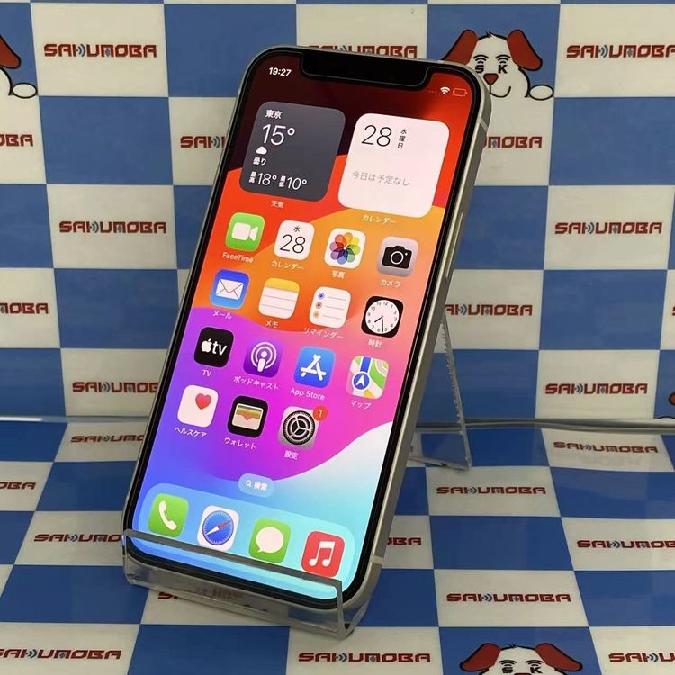 ¨��ȯ����iPhone12 mini 64GB �ۥ磻�� MGA63J/A AU��SIM�ե꡼