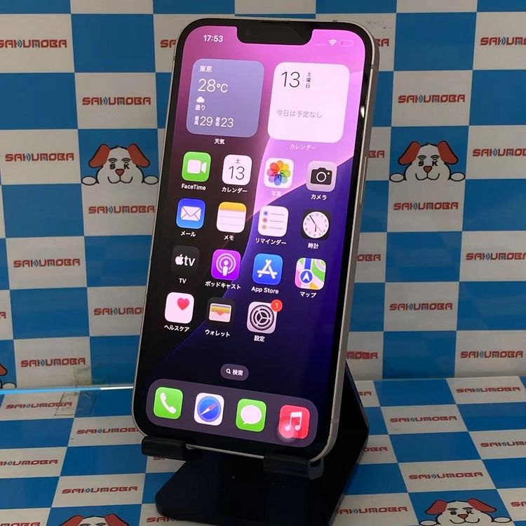 ¨ȯiPhone13 128GB ԥ MLNE3J/A AUSIMե꡼