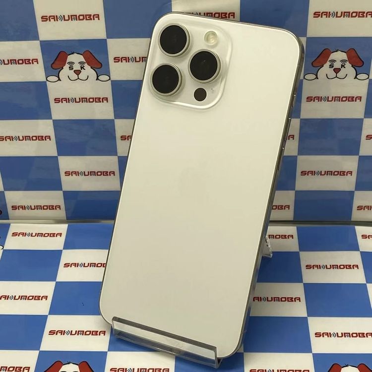 iPhone15 Pro Max 256GB �ۥ磻�ȥ����˥��� MU6Q3J/A AU��SIM�ե�