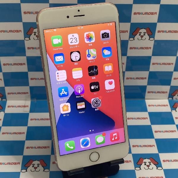����ȯ����iPhone6s Plus 64GB au��SIM�ե꡼ �Хåƥ꡼100��