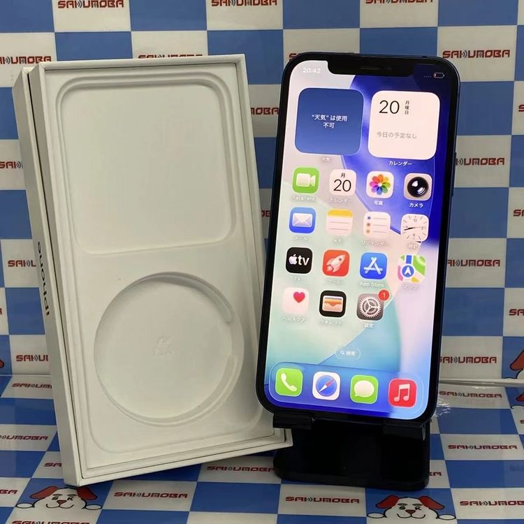 iPhone12 128GB �֥롼 MGHX3J/A SoftBank��SIM�ե꡼����90��