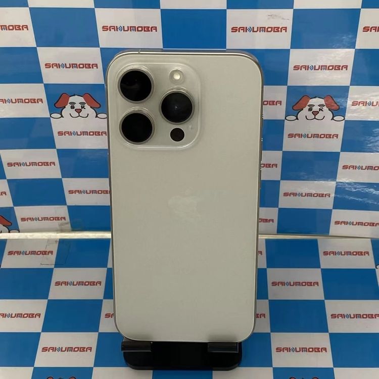 ¨��ȯ����iPhone15 Pro 128GB �ۥ磻�ȥ����˥��� MTU83J/A SIM�ե꡼