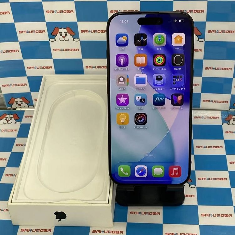 ¨��ȯ����iPhone16 Pro 128GB �֥�å������˥��� MYMV3J/A SIM�ե꡼