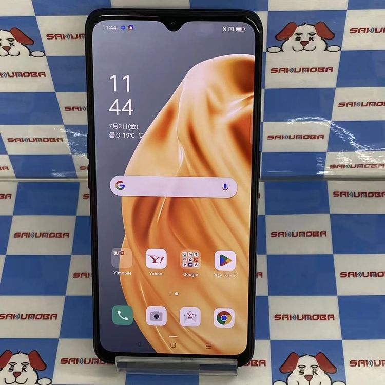 ¨��ȯ����OPPO Reno3 A 128GB �֥�å� A002OP Y!mobileSIM�ե꡼