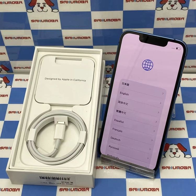 iPhone13 mini 128GB �֥롼 MLJH3J/A AU��SIM�ե꡼ ��������