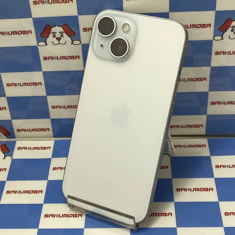¨��ȯ����iPhone15 256GB �֥롼 MTMR3J/A AU��SIM�ե꡼