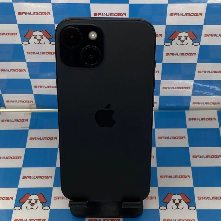 ¨��ȯ����iPhone15 256GB �֥�å� MTMN3J/A SIM�ե꡼����