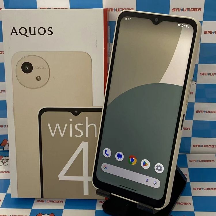 ¨ȯAQUOS Wish4 64GB ۥ磻 SH-M27 SIMե꡼ Ʊ