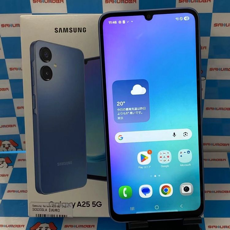 Galaxy A25 5G 4GB/64GB ֥롼 SCG33 UQmobileSIMե꡼ 