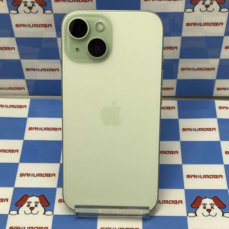 ¨��ȯ����iPhone15 128GB ���꡼�� MTMM3J/A AU��SIM�ե꡼�������