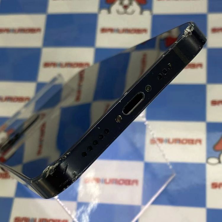 ¨��ȯ����iPhone12 128GB �֥�å� MGHU3J/A AU��SIM�ե꡼ �������