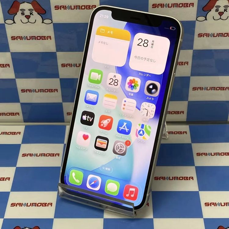 ¨��ȯ����iPhone12 mini 64GB �ۥ磻�� MGA63J/A au��SIM�ե꡼
