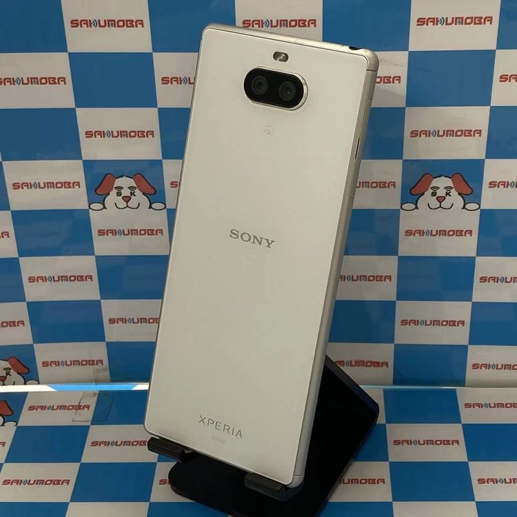 ¨��ȯ����Xperia 8 64GB �ۥ磻�� SOV42 au��SIM�ե꡼ ����