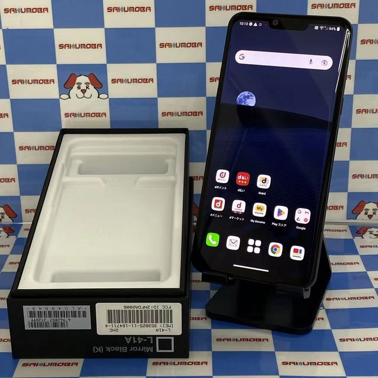 ¨��ȯ����LG style3 64GB �ߥ顼�֥�å� L-41A docomo��SIM�ե꡼