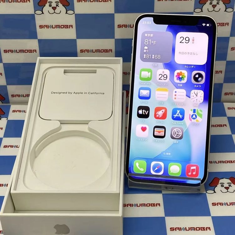 iPhone12 mini 128GB �ۥ磻�� MGDM3J/A AU��SIM�ե꡼ ��������