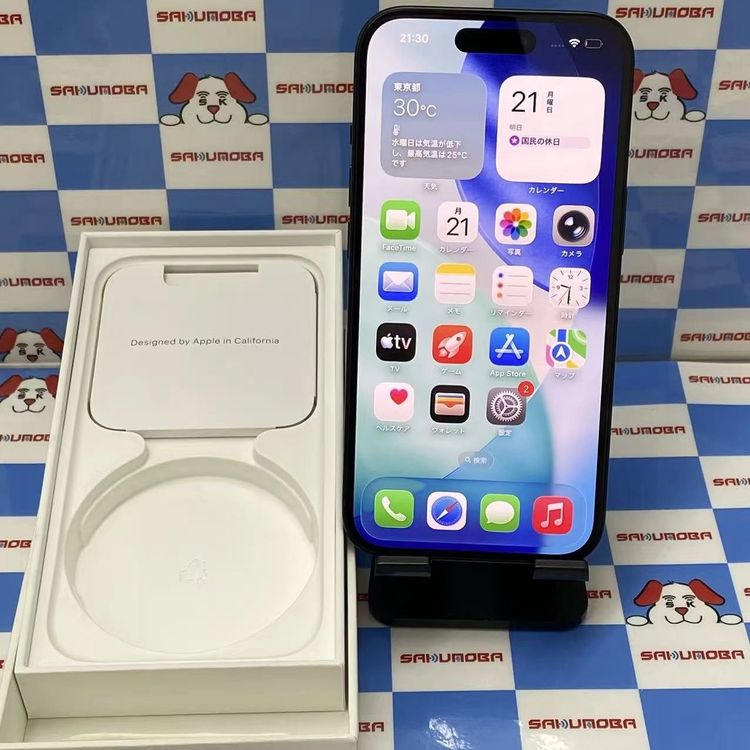 ¨��ȯ����iPhone15 128GB �֥�å� MTMH3J/A docomo��SIM�ե꡼ ����