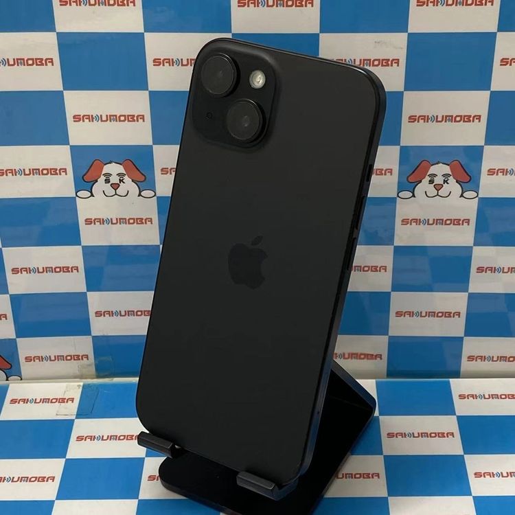 ¨��ȯ����iPhone15 128GB �֥�å� MTMH3J/A SIM�ե꡼