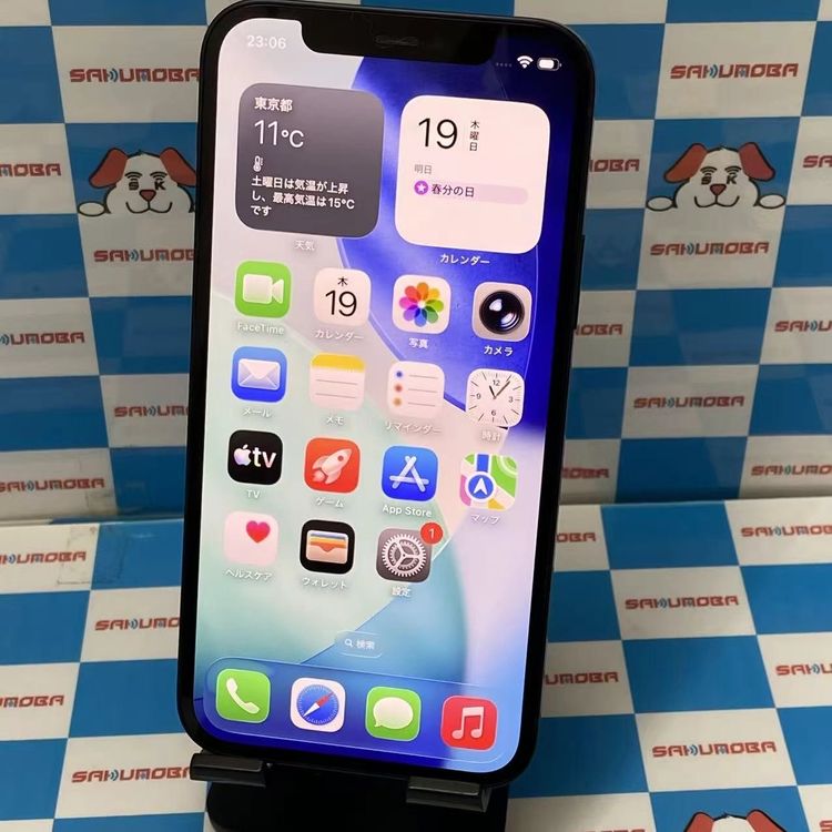 ¨��ȯ����iPhone12 64GB �֥�å� MGHN3J/A Apple��SIM�ե꡼