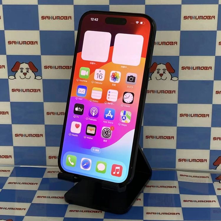 iPhone15 128GB �֥�å� MTMH3J/A docomo��SIM�ե꡼����96%