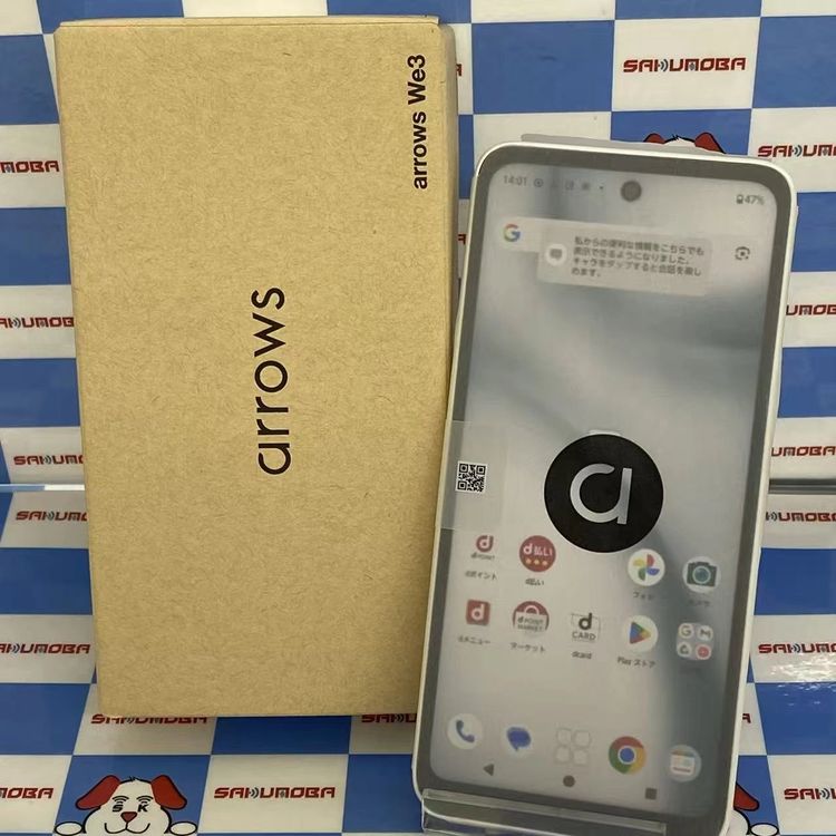 arrows We3 4GB/64GB �ۥ磻�� F-52G docomo��SIM�ե꡼ ����̤����