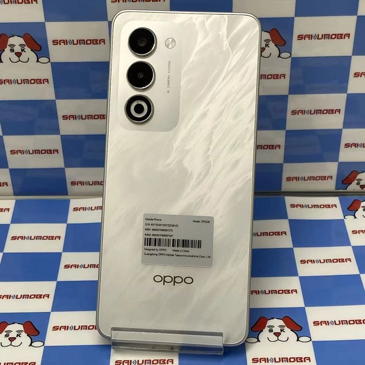 ¨��ȯ����OPPO A5 5G 128GB �ۥ磻�� OPG06 AU��SIM�ե꡼ ����