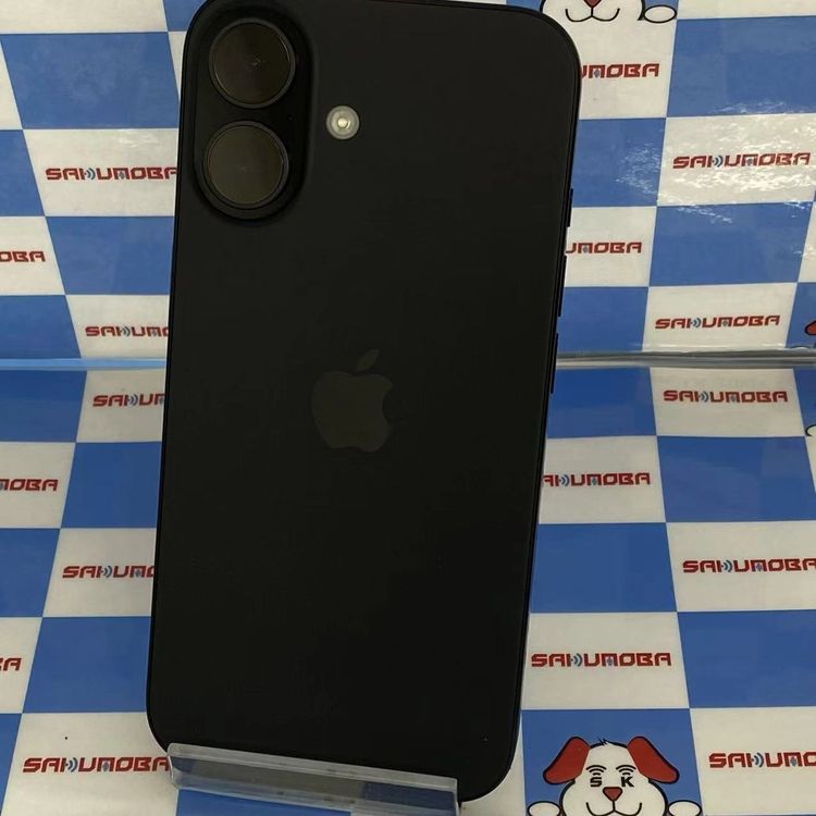 ¨��ȯ����iPhone16 128GB �֥�å� MYDQ3J/A AU��SIM�ե꡼ ����