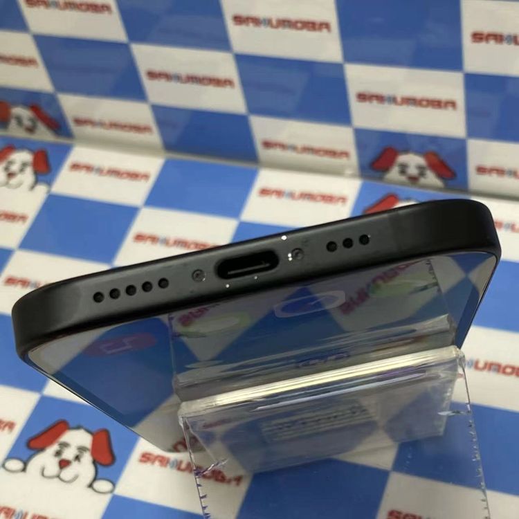 ¨��ȯ����iPhone15 128GB �֥�å� MTMH3J/A SIM�ե꡼