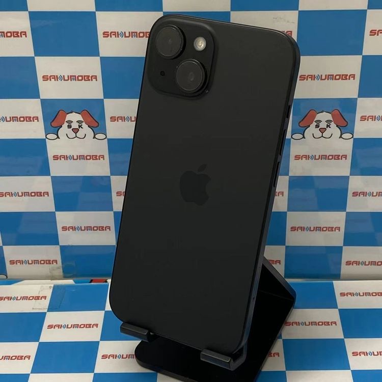 ¨��ȯ����iPhone15 128GB �֥�å� MTMH3J/A SIM�ե꡼