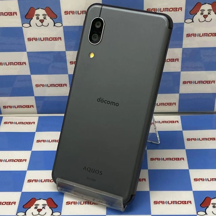 ¨��ȯ����AQUOS sense3 64GB ���졼 SH-02M docomo��SIM�ե꡼